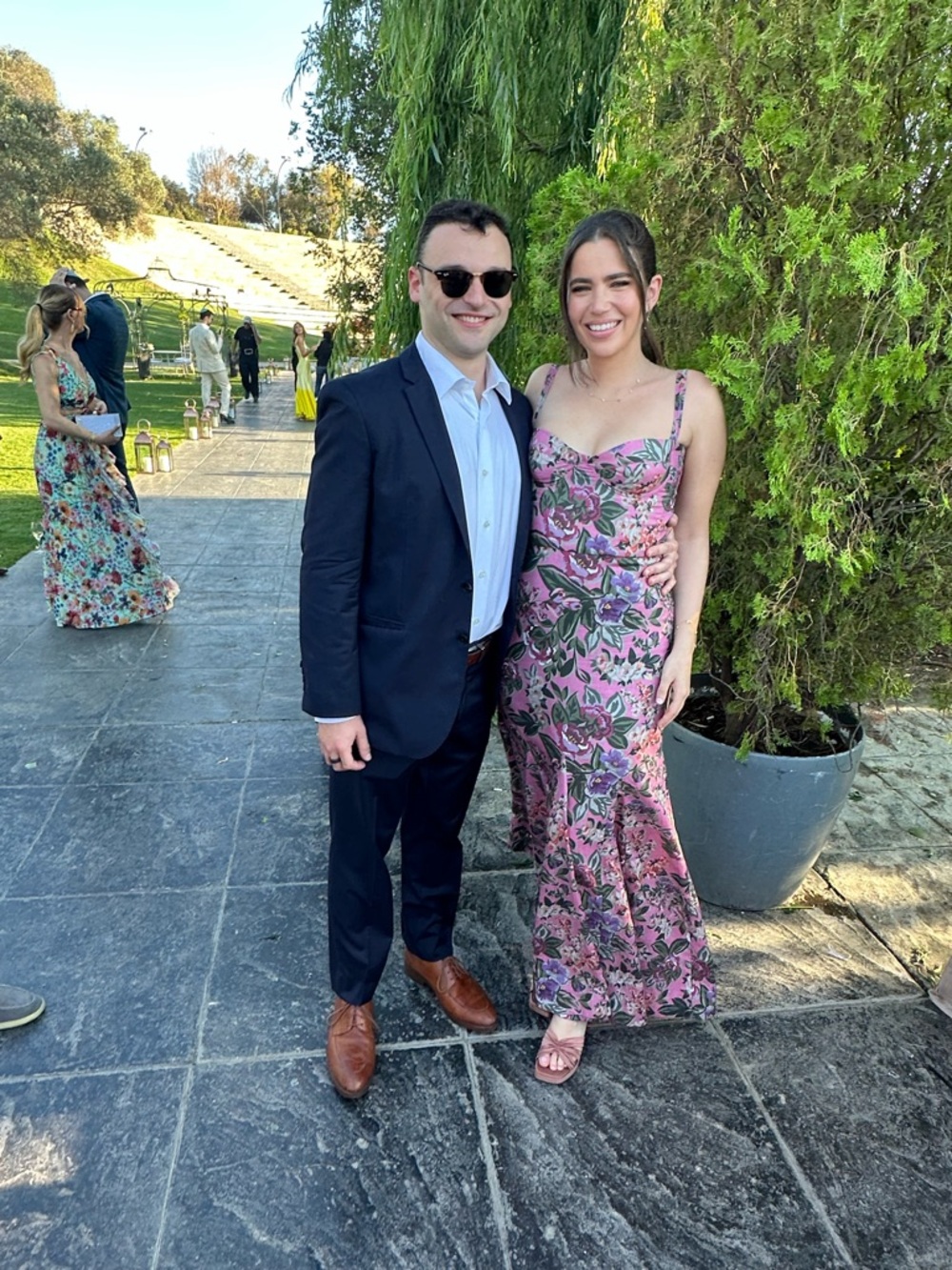 Isla & White Mallorca Floral Maxi Dress